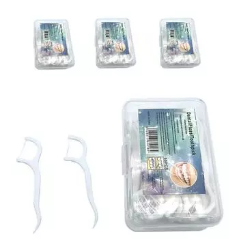 Dwitree Simple Smart одноразовая межзубная нить, 50 шт., 4 шт.