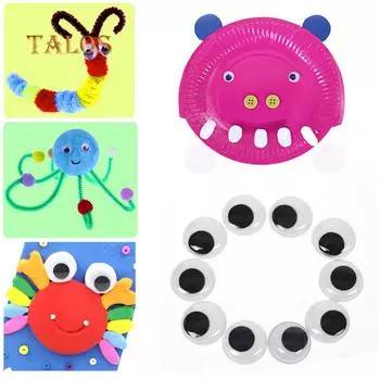 Движущиеся глазные яблоки, записки, кукла, игрушка, сделай сам, детские школьные аксессуары для рукоделия, игрушки для всех возрастов 1.2cm