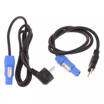 Движущийся головной световой кабель разъем разъема обмена на разъем Powercon США Евро Великобритания Австралия разъем для сценического оборудования светодиодный Par Light