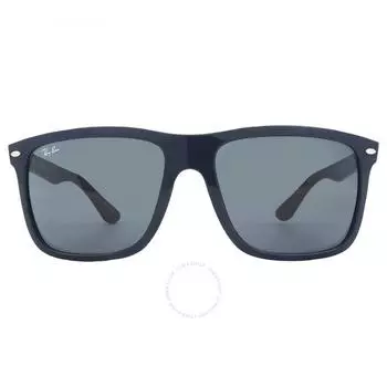 Двое синих спортивных солнцезащитных очков унисекс Ray Ban Boyfriend RB4547 6717R5 60