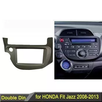Двойная 2-Din панель для Honda Jazz Fit Radio DVD Stereo GPS CD Панель Монтажный комплект для установки отделки лицевой панели аудиорамки right