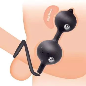 Двойная бусина надувная анальная пробка анальный массажер расширение стимуляция секс-игрушки фистинг силиконовая хвостовая пробка анальный дилдо