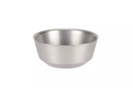 Двойная чаша Snow Peak Titanium 600 для кемпинга и отдыха на природе, двойная структура (снежная вершина) ТВ-241 серебряный