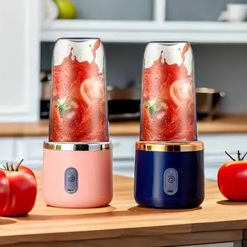 Двойная чашка, многофункциональные USB-миксеры для фруктов, соковыжималки, портативная электрическая соковыжималка, блендер, чашка для соковыжималки для фруктов, соковыжималка для молочного коктейля