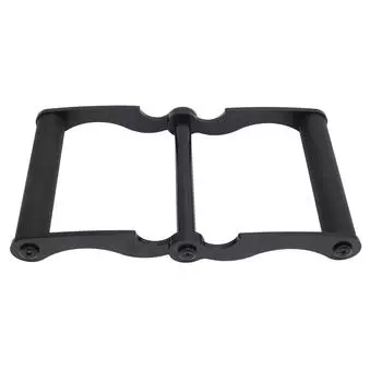 Двойная D-образная ручка из алюминиевого сплава, резиновая V-образная планка, складная ручка для упражнений в тренажерном зале, кабельное крепление для полиуретана