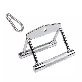 Двойная D-образная рукоятка для крепления троса, прочная универсальная рукоятка для тяги сидя для корпуса системы шкивов M