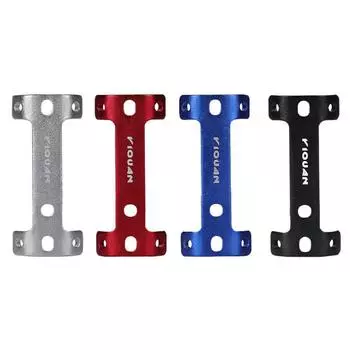 Двойная флягодержатель для горного велосипеда MTB, удлинитель рамы из алюминиевого сплава для горного велосипеда, держатель для чайника и чашки с водой, удлинитель рамы синий