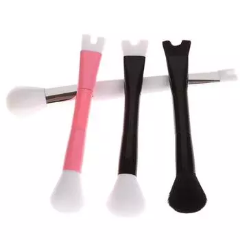 Двойная головка Кисть для теней на носу Скошенные кисти для контурного макияжа Кисть для теней на носу Косметическая кисть для растушевки консилера