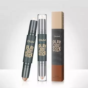 Двойная головка, не размазывается, естественная текстура, тональный крем для лица, консилер-карандаш, долговечный стик 1