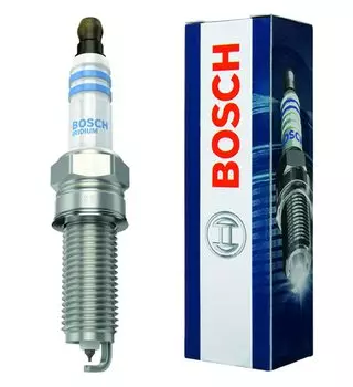 Двойная иридиевая свеча зажигания Bosch YR5NI332S, срок службы до 4 раз больше (Пакет из 1) Хюндиа: Элантра 2017