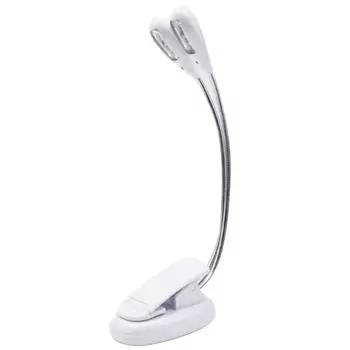 Двойная лампа для компьютера, рабочего стола, учебы, USB, прикроватная тумбочка, шланг, 4 светодиода