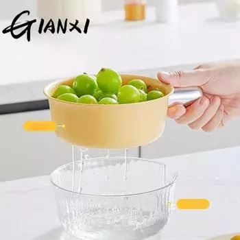 Двойная мойка Фрукты Посуда Слив Корзина Кухня Дом Новая Гостиная Душевая Корзина Нежный Маленький Фруктовый Поднос Овощная Корзина