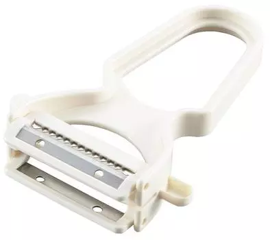 Двойная овощечистка Yoshikawa White xx SJ1811 11,5 7,5 2,4 см