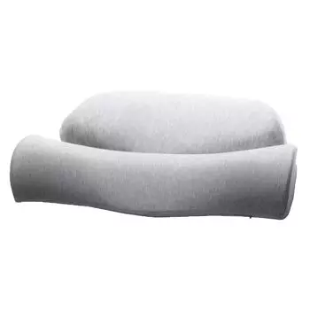 Двойная подушка PLUS Light Подушка Подушка для шеи и плеч Спальное постельное белье Высокая устойчивость День Подарок на день Подарочные обзоры CALQS SurvaQ SurbaQ [CALQS Серый] светло-серый