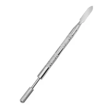 Двойная ручка для кожи с масляным краем из нержавеющей стали, инструменты для рукоделия, прочная ручка для склеивания и окрашивания кожи Round Head