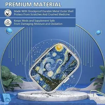 Двойная сетка контейнер для косметических инструментов зеркало для мастеров два клетчатых футляра для драгоценностей дорожный Pattern 6