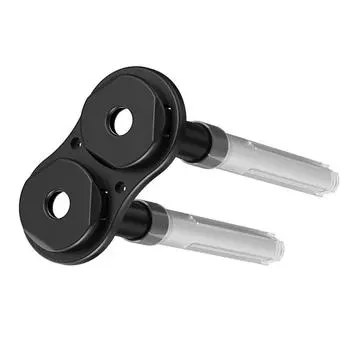 Двойная стойка для распыления Аксессуары USB Мини-увлажнитель Пластиковый фиксированный распылитель Полка для планшета B-Ended Spray Rack