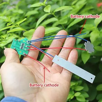 Двойная светодиодная панель с переключателем управления постоянного тока 3,7-5 В фонарик ночное освещение настольная лампа Diy аксессуар 1Pc