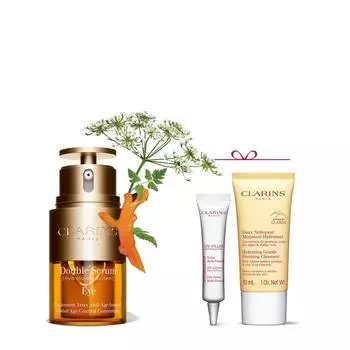 Двойная сыворотка для кожи вокруг глаз 20 мл набор (+2 типа Делюкс)