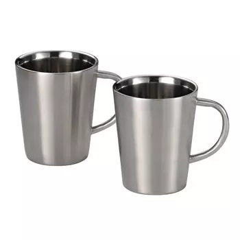 Двойная термокружка Yamakatsu Mino Toen THM-03 серебряный