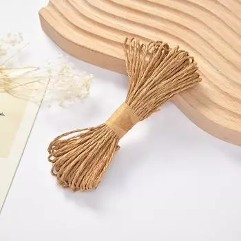 Двойная веревка из цветной бумаги диаметром 2 мм, ручная работа, крафт-бумага для детского сада, упаковка из цветной бумажной веревки, подарочная коробка No. 3 (paper rope 5 meters)