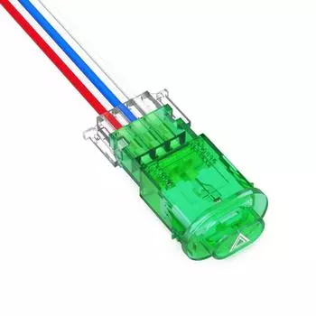 Двойная вспышка для мотоцикла, переключатель для мотоцикла, сигнальная мигалка синий