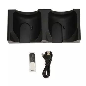 Двойная зарядная док-станция VR, быстрая зарядка, обновление 2 в 1 с индикатором зарядного порта, зарядная станция VR