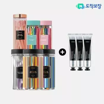 Двойная зубная щетка с тонкой щетиной, детская зубная щетка, компактная зубная щетка, зубная щетка цвета розового золота + зубная паста, 3 шт. 150 г