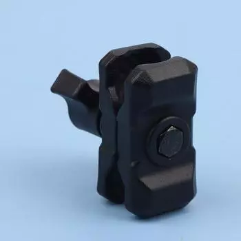 Двойное гнездо из алюминиевого сплава для шаровой головки 25 мм/1 дюйм, адаптер для крепления на кронштейн для удлинителя камеры велосипеда мотоцикла A1