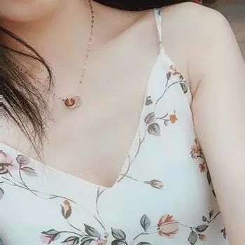 Двойное кольцо ожерелье женская ключичная цепочка взрывные аксессуары ювелирные изделия