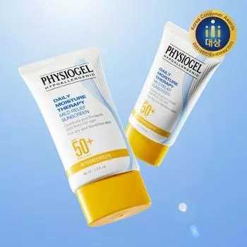 [Двойное планирование] Physiogel DMT Mild Relief UV Sunscreen 40 мл + 40 мл, корейский солнцезащитный крем