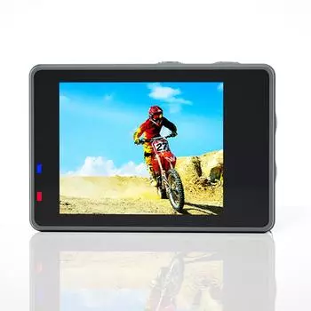 Двойной экран камеры 1080P 30FPS записывающая камера WiFi видеокамера с аксессуарами