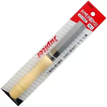 Двойной алмазный напильник Jupiter Precision с ручкой 75 мм 300603
