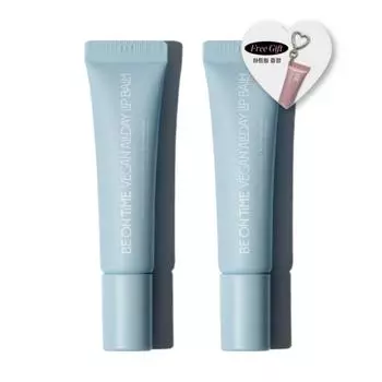 Двойной бальзам для губ Beontime Vegan All Day NONE