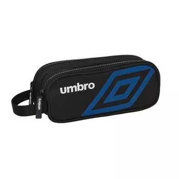 Двойной большой пенал Umbro Flash, черный
