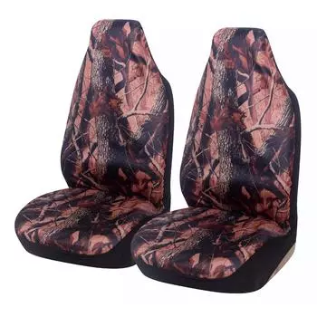 Двойной чехол на переднее сиденье из ткани Оксфорд, чехол на сиденье в камуфляжном стиле в стиле джунглей, универсальный и прочный для автомобилей, грузовиков и внедорожников