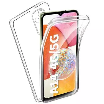 Двойной чехол спереди и сзади на 360°, полный чехол для Samsung Galaxy A05 A14 A24 A54 A53 A33 A13 A12 A32 A52 A51 Redmi 13C iPhone 15 13 14 7 8 11 12 Pro Max Honor 9X чистый