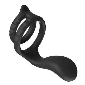 Двойной фаллоимитатор с кольцом-стимулятором, мощные вибрации, массаж, секс-игрушки для взрослых для мужчин