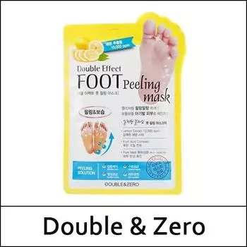 [Двойной и ноль] (bo1) Маска-пилинг для ног с двойным эффектом (40мл) 1 пара / ()