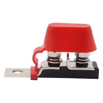 Двойной клеммный предохранительный блок 30-500A, высокая производительность, простота установки, 58 В, компактное крепление для