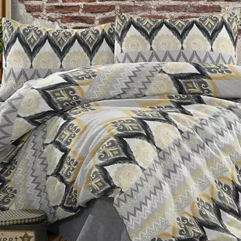 Двойной комплект пододеяльников с простынями на подкладке