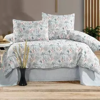 Двойной комплект пододеяльников с простынями на подкладке