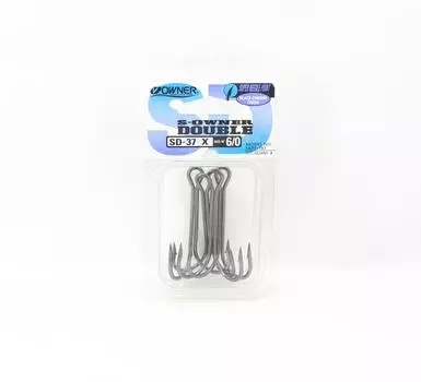 Двойной крючок Owner SD-37, размер 6/0 (1482)