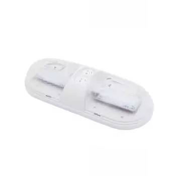 Двойной купольный светильник, Внутренний потолочный светильник для чтения 12 В 48 светодиодов для автодома, кемпера, прицепа