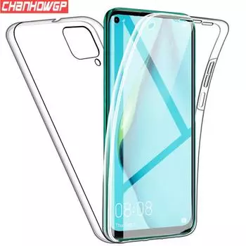 Двойной мягкий чехол для Huawei P40 P30 Pro P20 Lite Y5P Y6P Y6S P Smart 2020 Y5 Y6 Y7 Y9 2019 Коврики 30 Honor 20 Pro 10 Lite 10i 9X 9S 8X 8A 8S 7A чехол Honor 20 Pro чистый