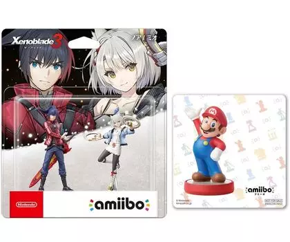 Двойной набор amiibo Оригинальная наклейка включена [Noah/Mio] (Серия Xenoblade)