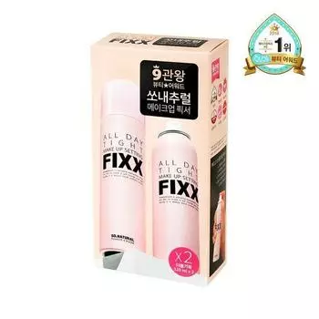 Двойной план фиксации макияжа So Natural на весь день (120мл+120мл)