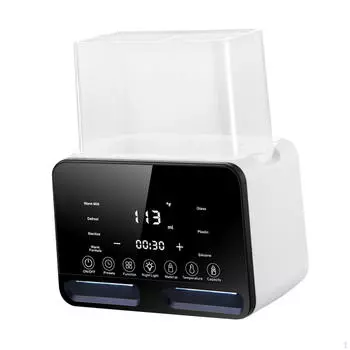 Двойной подогреватель бутылочек для детского молока 220 В для кормления грудью подогреватель для бутылочек с молочной смесью