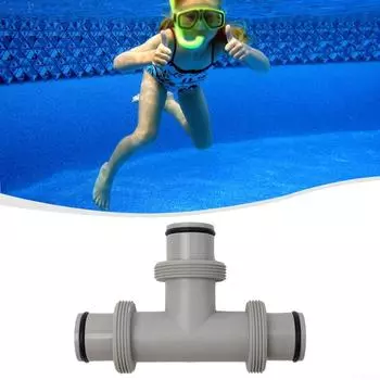 Двойной разъемный адаптер для резиновых уплотнительных колец поршневого клапана шланга Intex