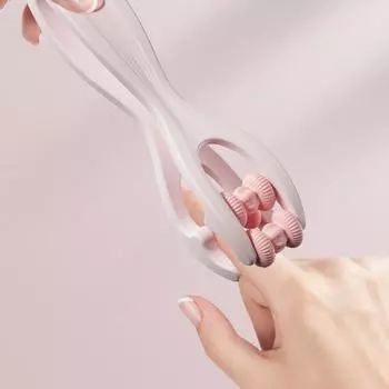 Двойной роликовый массажер для акупунктурных точек пальцев, ручной массажер для снятия усталости пальцев, улучшения кровообращения зелёный